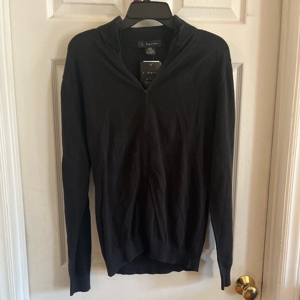 J. Ferrar full zip women’s cardigan sweater small stretch Whimsigoth cotton